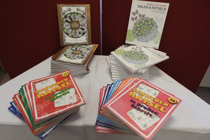 Rätselhefte und Malbücher für das AWO-Altenzentrum Heinsberg 6