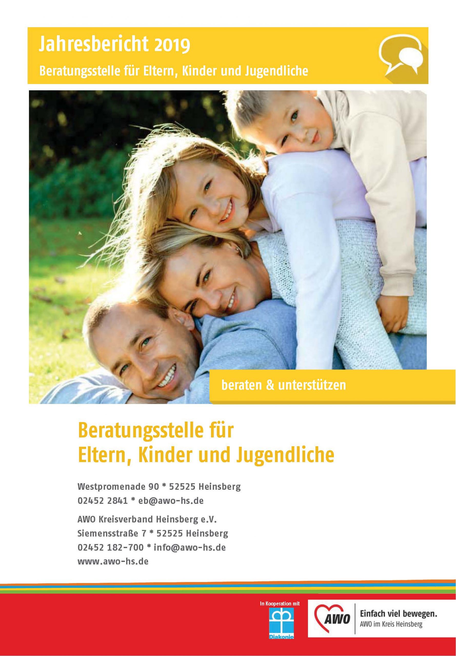 AWO-Beratungsstelle für Eltern, Kinder und Jugendliche im Kreis Heinsberg stellt Jahresbericht vor 1