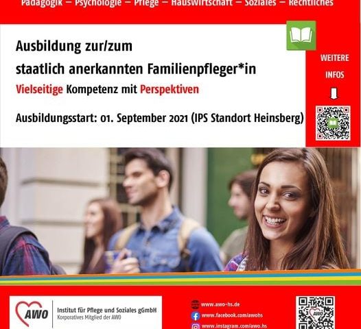 Ausbildung zur/zum staatlich anerkannten Familienpfleger*in - Vielseitige Kompetenz mit Zukunft 9