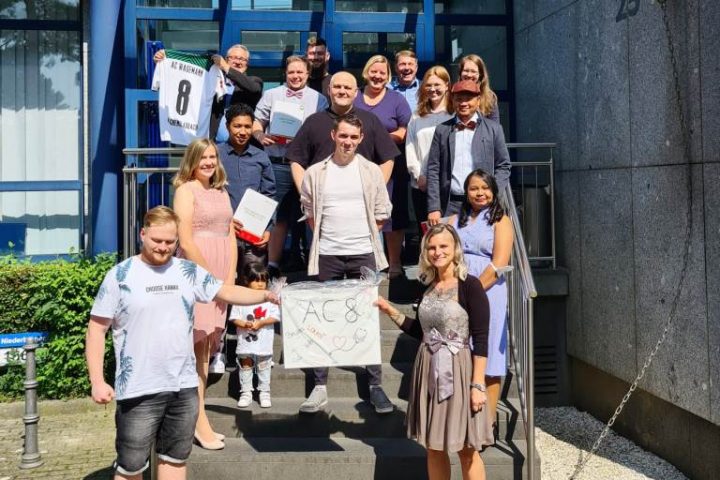 Examensfeier der Pflegeschüler*innen am IPS-Standort Aachen 2