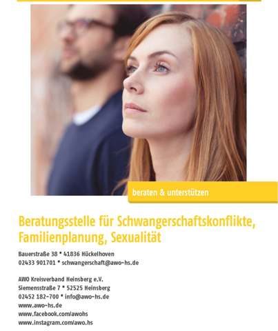 <strong>Die Beratungsstelle für Schwangerschaftskonflikte, Familienplanung, Sexualität legt Jahresbericht vor</strong> 2