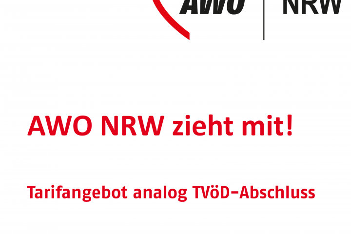AWO NRW zieht mit! Tarifangebot analog TVöD-Abschluss 6