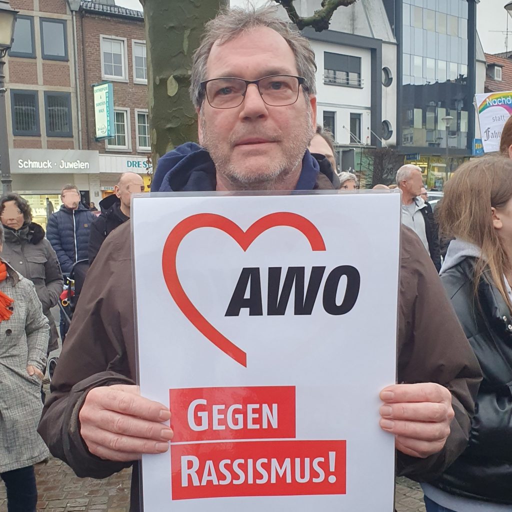 AWO im Kreis Heinsberg demonstriert gegen Rechtsextremismus 5