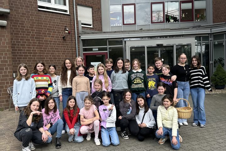 Ostergrüße von den Schüler*innen des Kreisgymnasiums an die Bewohner*innen des AWO AZ Heinsberg 1