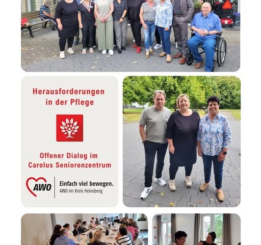 Herausforderungen in der Pflege - Austausch im AWO Carolus Seniorenzentrum 6