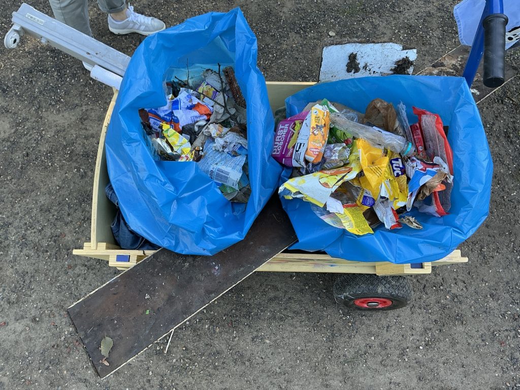 Die AWO Kitas Boscheln und Carlstraße beim World Cleanup day in Übach-Palenberg 2