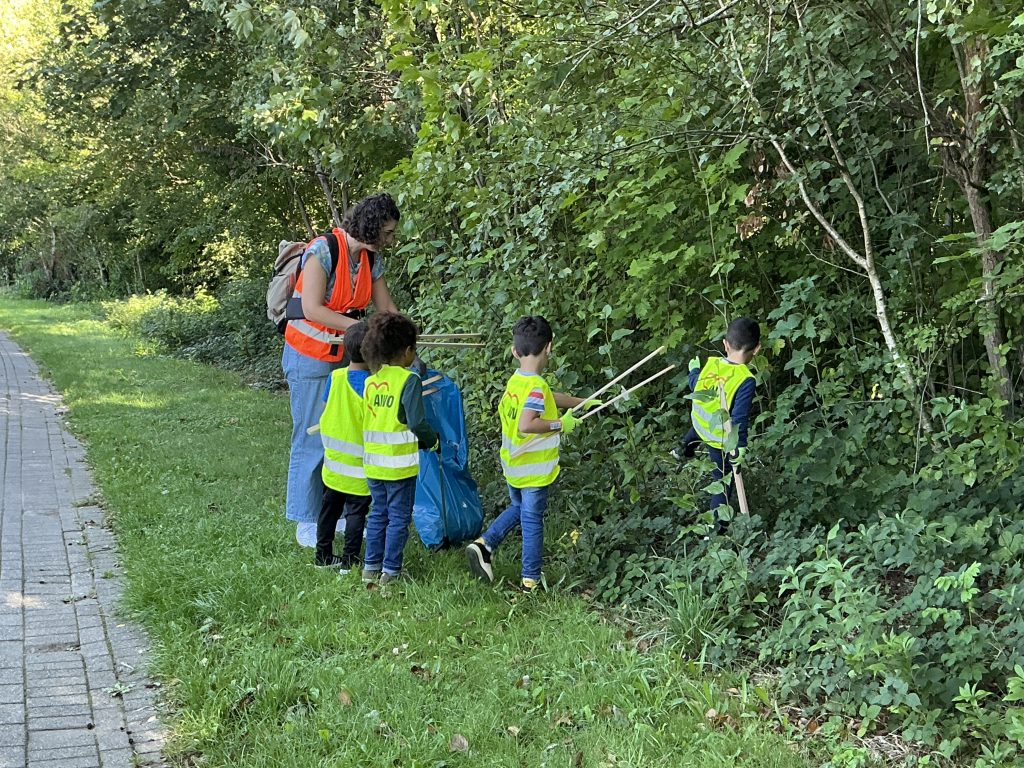 Die AWO Kitas Boscheln und Carlstraße beim World Cleanup day in Übach-Palenberg 4