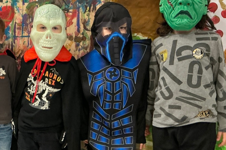 Rückblick auf Halloween in der AWO-Kita Boscheln-von Kindern geplant, gemeinsam gefeiert 4