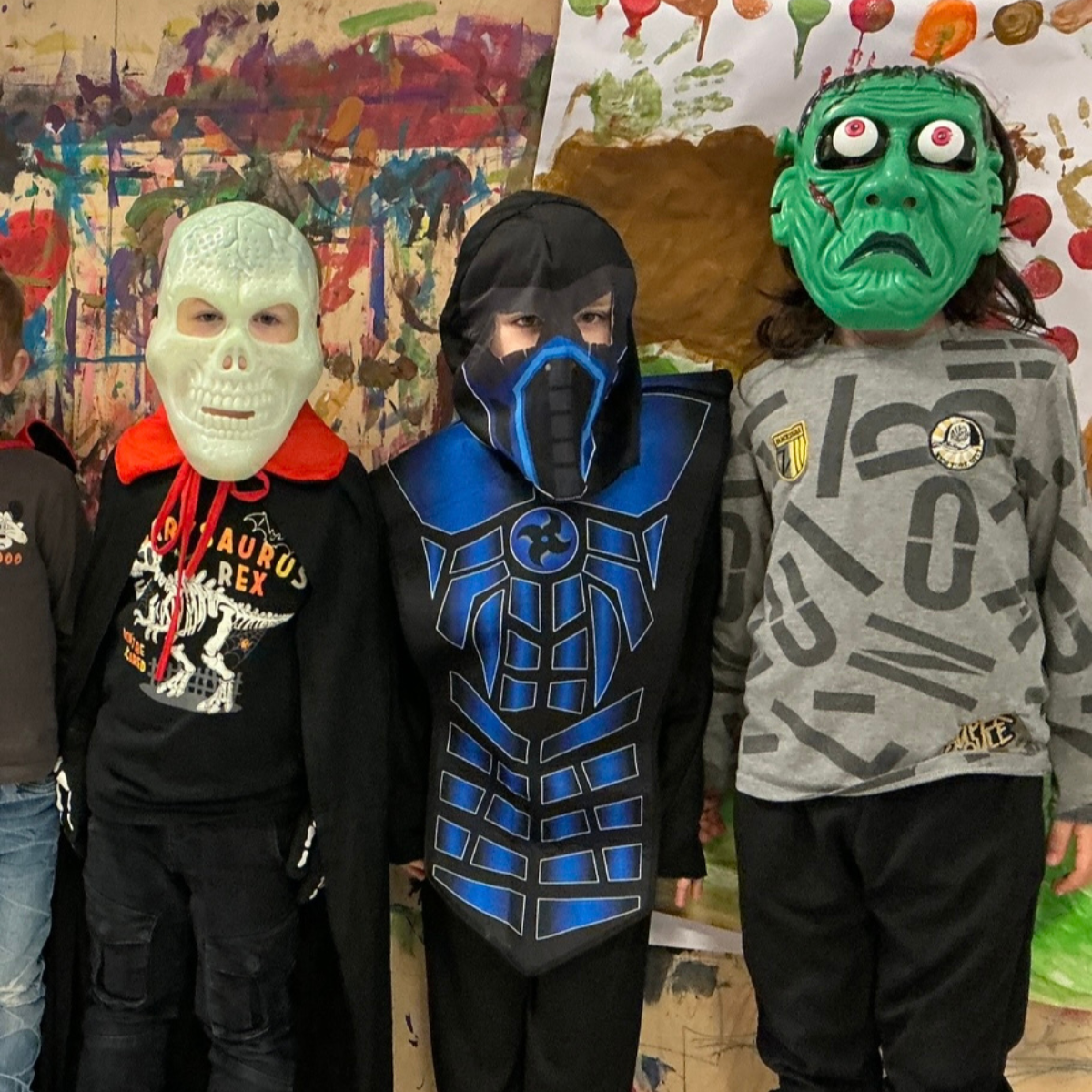 Rückblick auf Halloween in der AWO-Kita Boscheln-von Kindern geplant, gemeinsam gefeiert 1