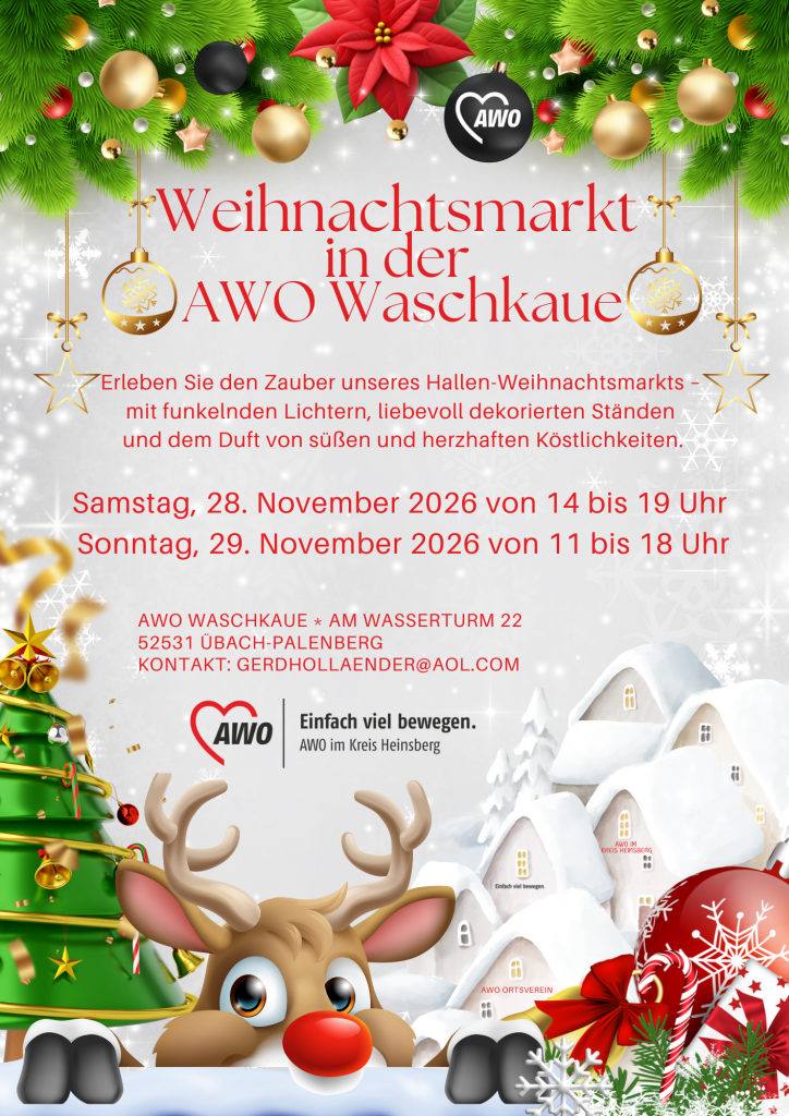 AWO Weihnachtsmarkt in der Waschkaue 1