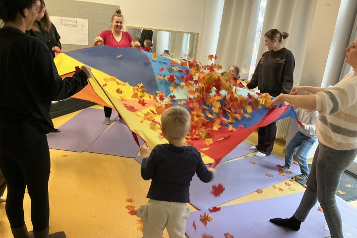 Eltern-Kind-Aktion in der AWO Kita Übach 3