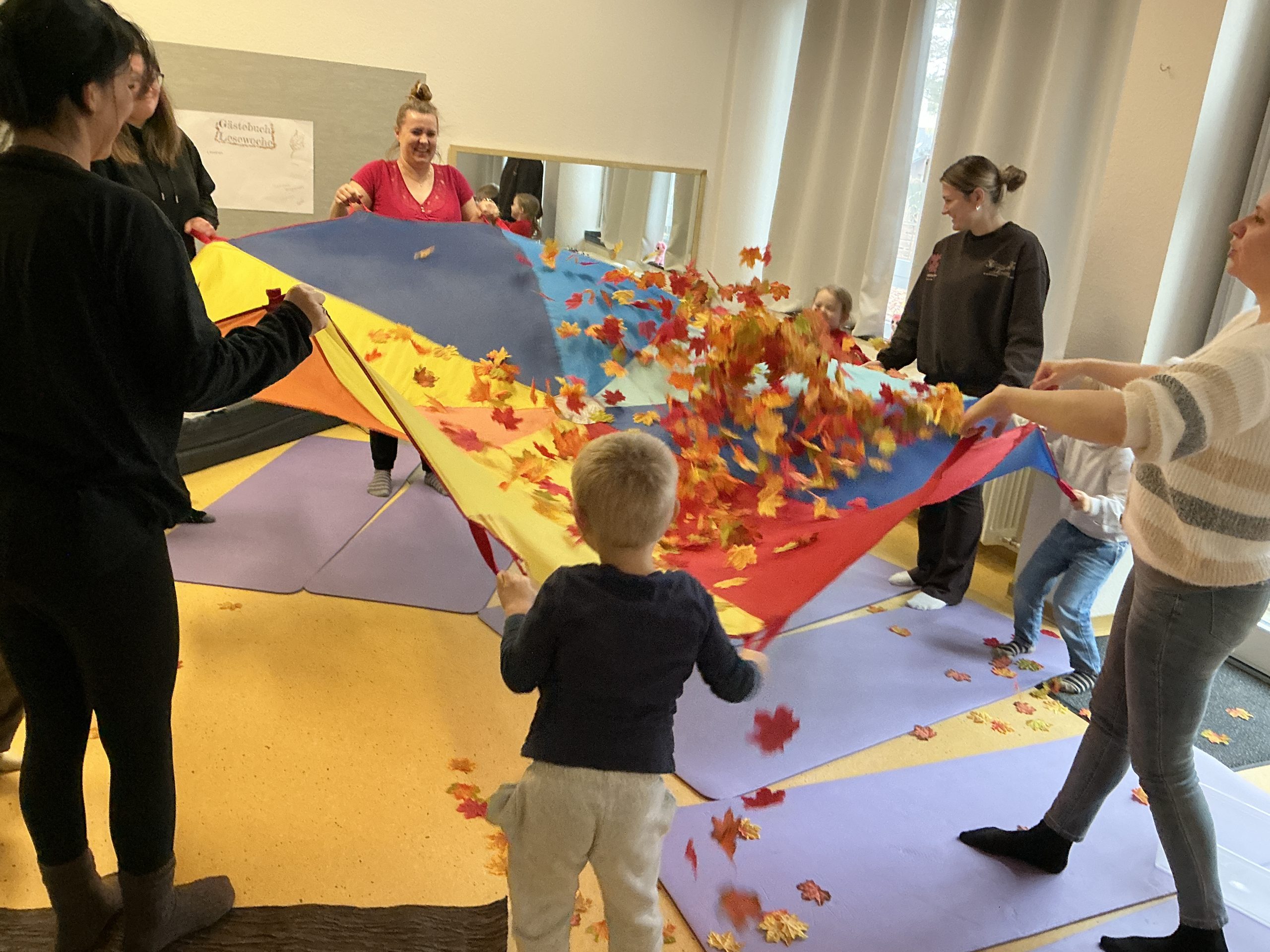 Eltern-Kind-Aktion in der AWO Kita Übach 1