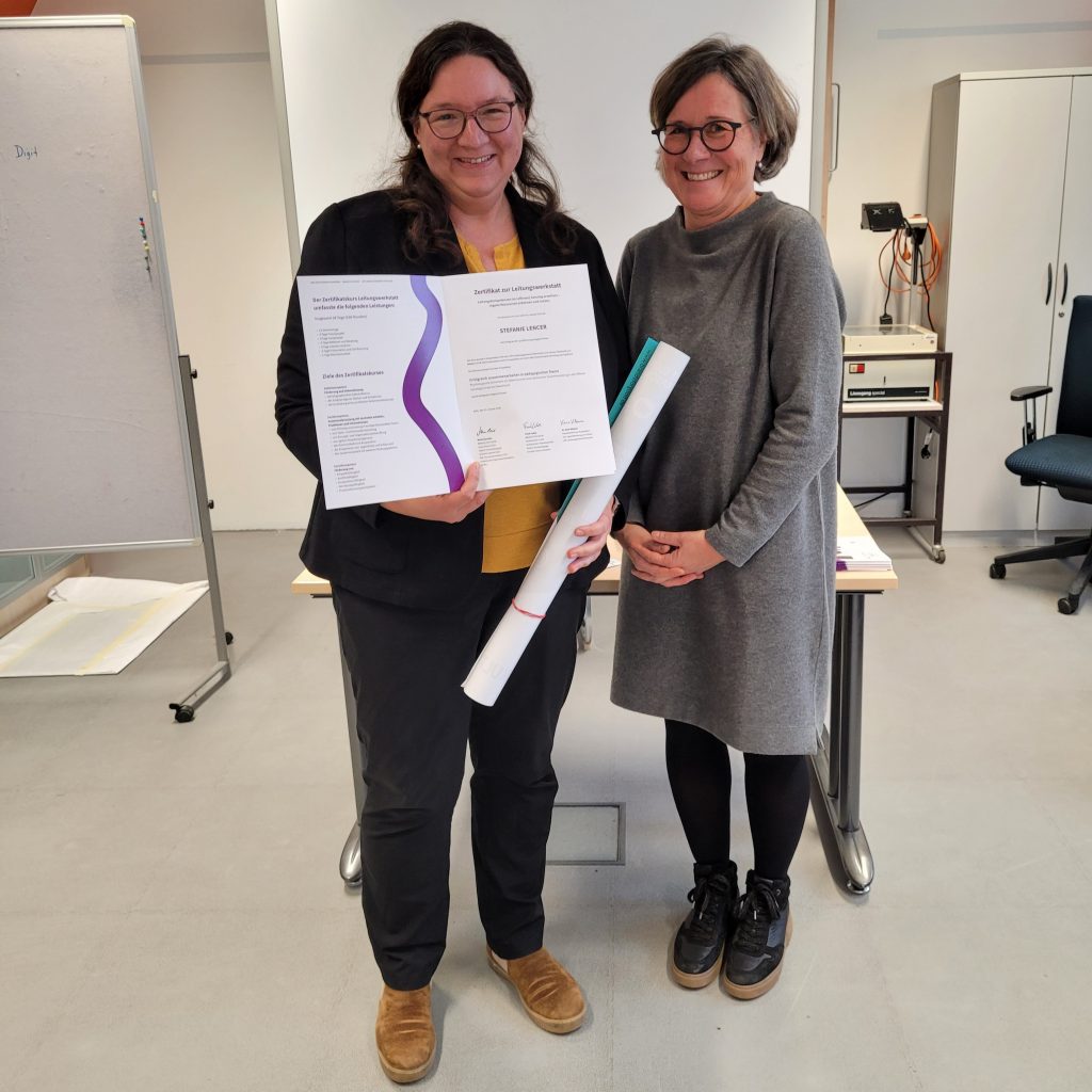 Zertifikatsübergabe „Leitungswerkstatt“ – Führung im offenen Ganztag professionell weitergedacht 6