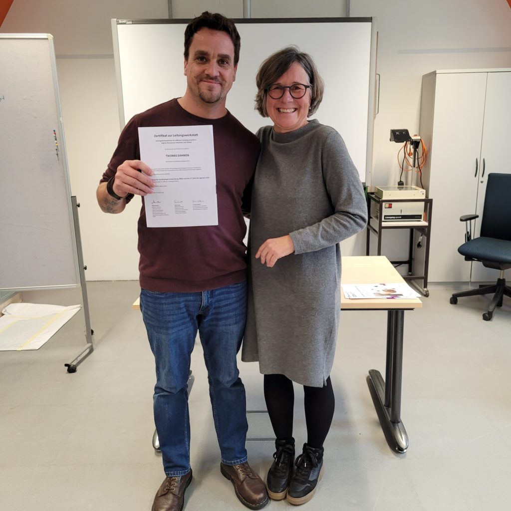 Zertifikatsübergabe „Leitungswerkstatt“ – Führung im offenen Ganztag professionell weitergedacht 14