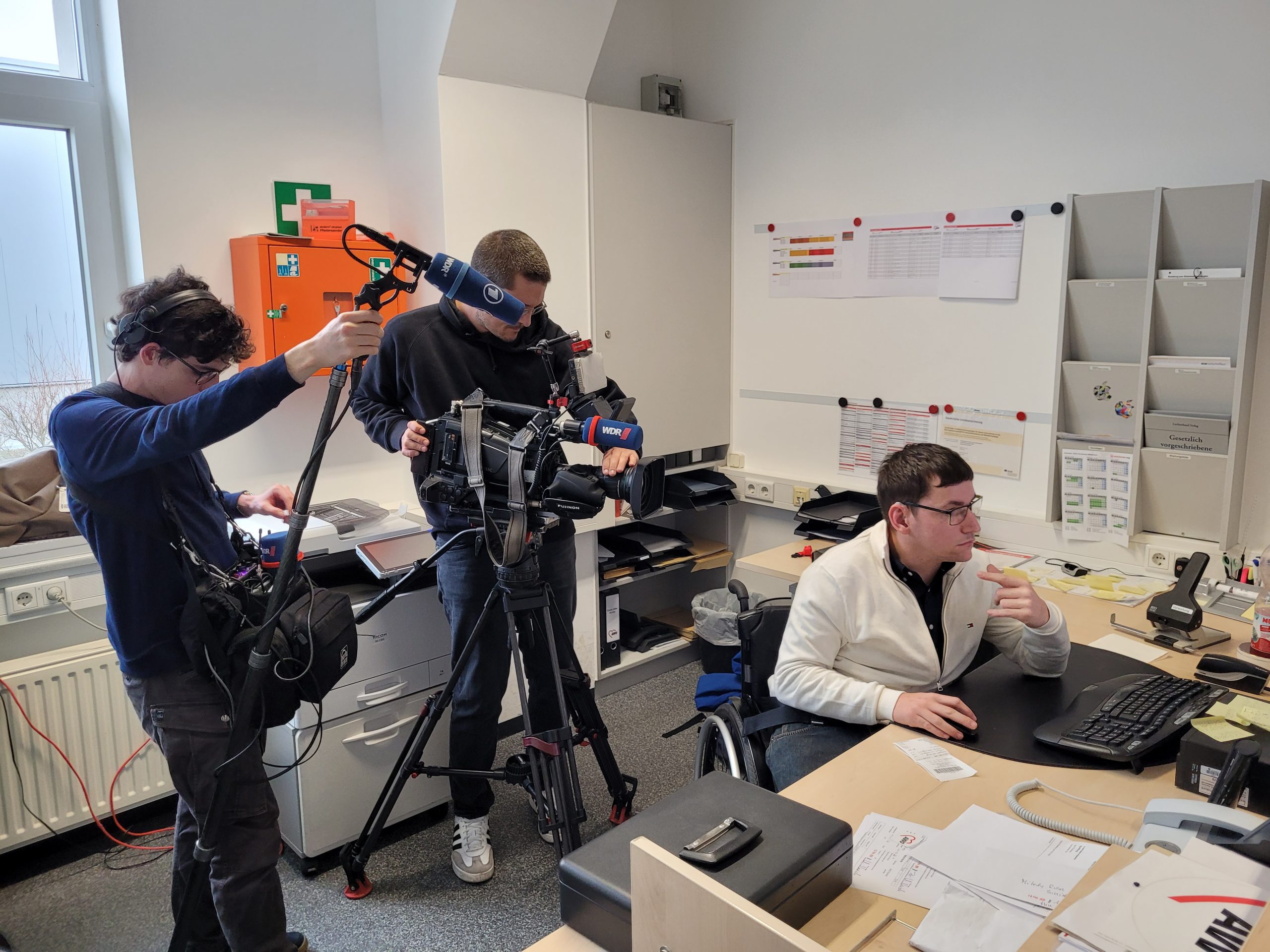 TV-Beitrag im WDR-Fernsehen: Gelungene Integration in den ersten Arbeitsmarkt 1