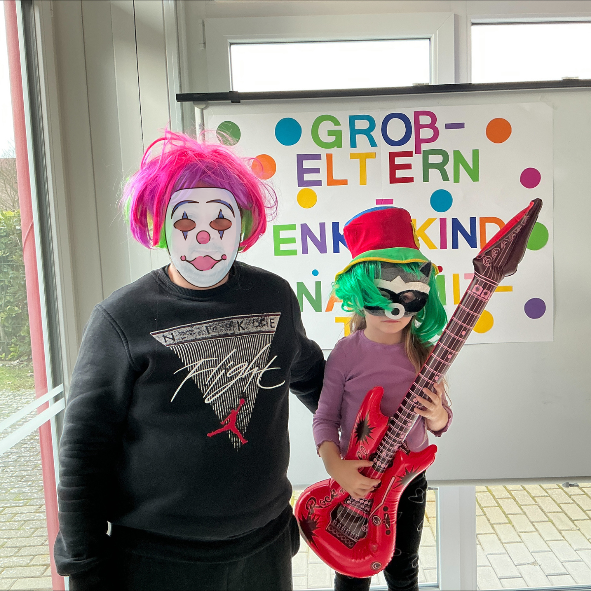 Karnevalsaktion mit Großeltern in der AWO Kita Boscheln 1
