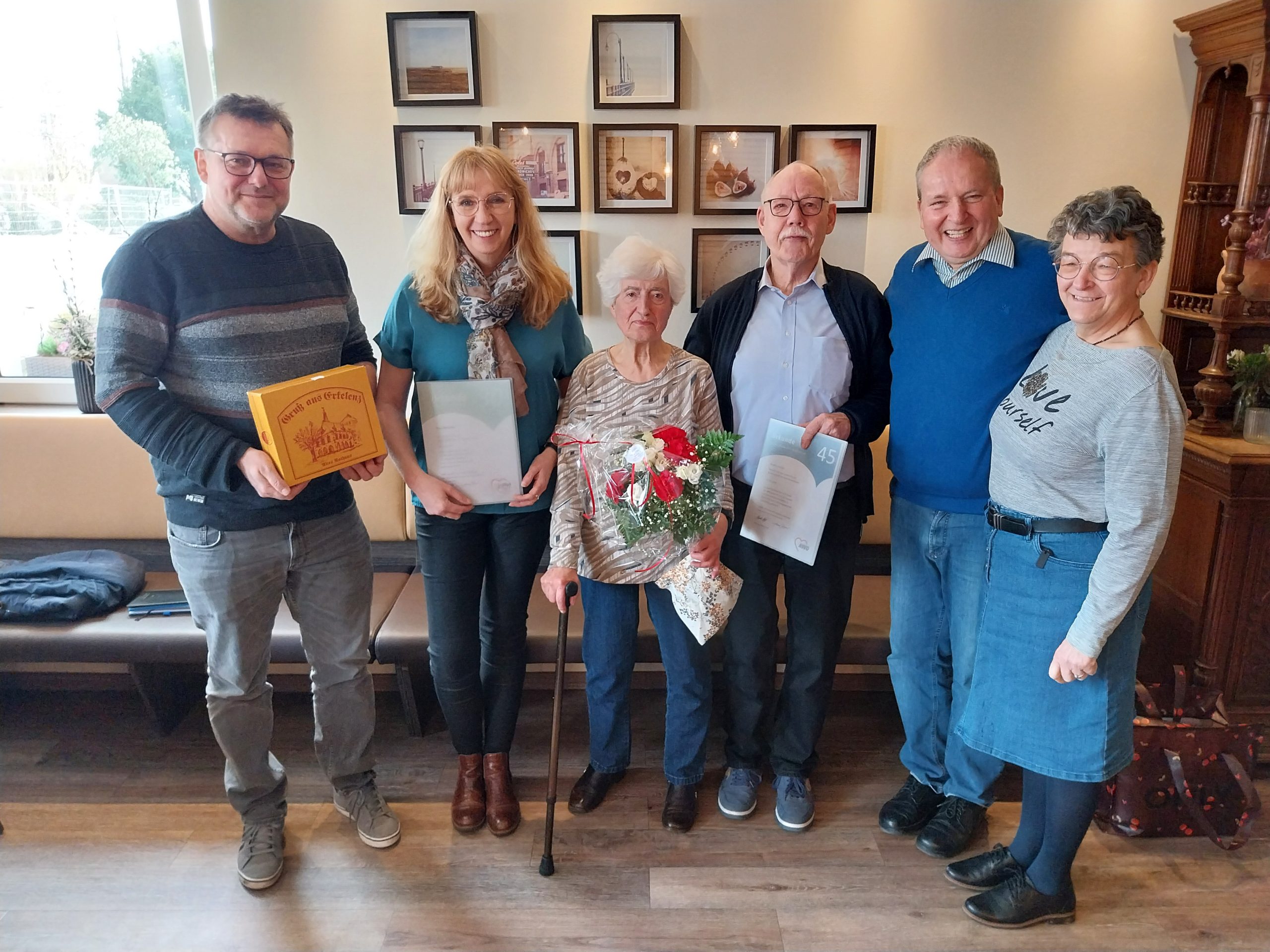 AWO Ortsverein Erkelenz-Lövenich ehrt langjährige Mitglieder 1
