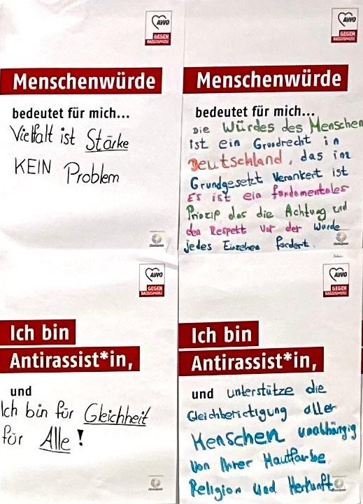 100% Menschenwürde- AWO im Keis Heinsberg beteiligt sich an den internationalen Wochen gegen Rassismus 6