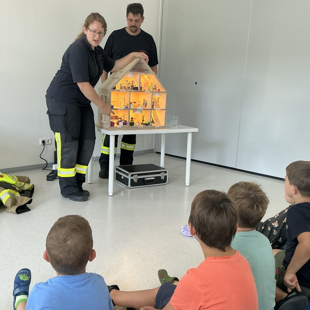 Brandschutzübung in der AWO Kita Lütticher Str. 2